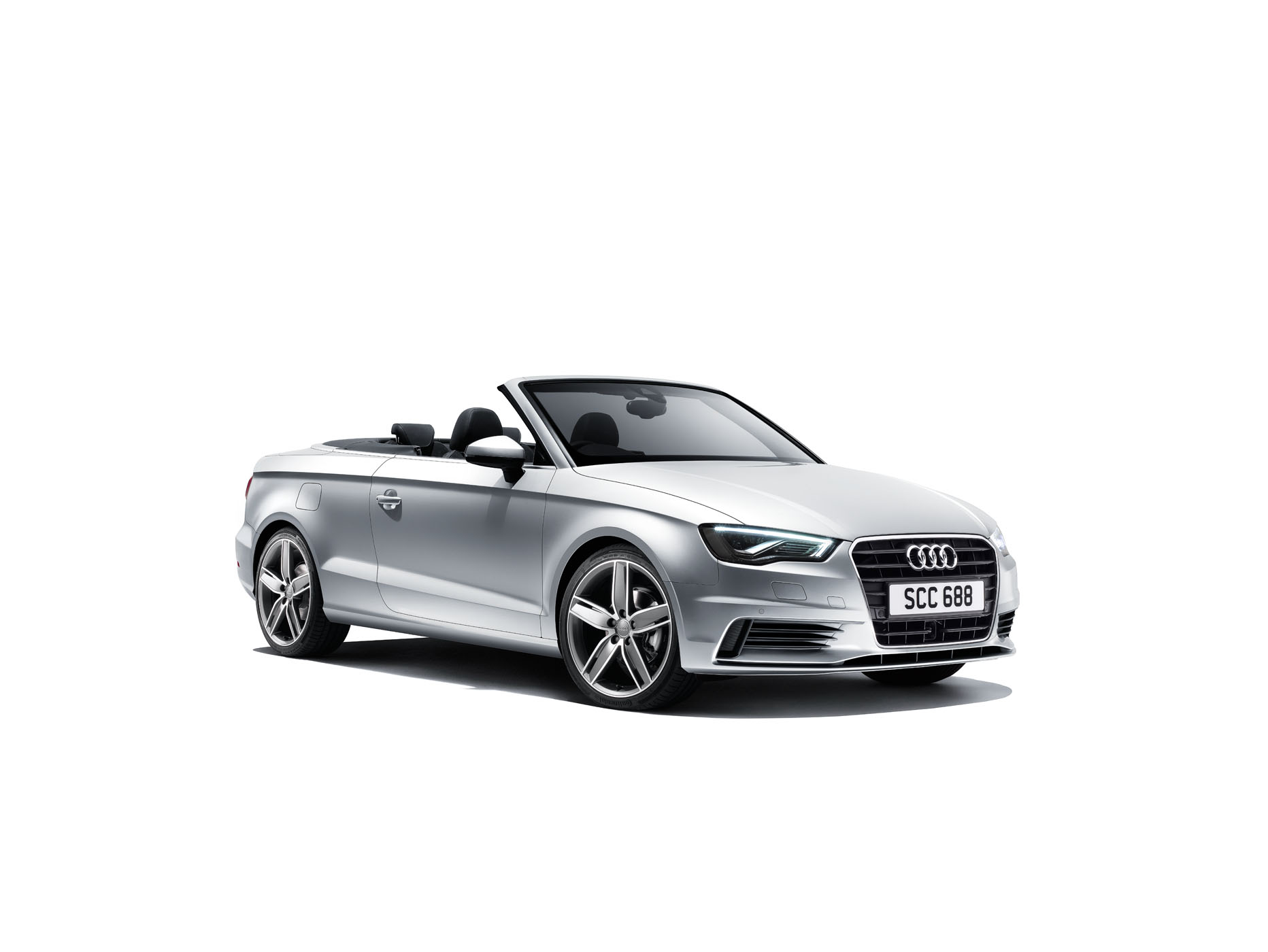 Silver Audi by Alexander Kent London based still life and product photographer.