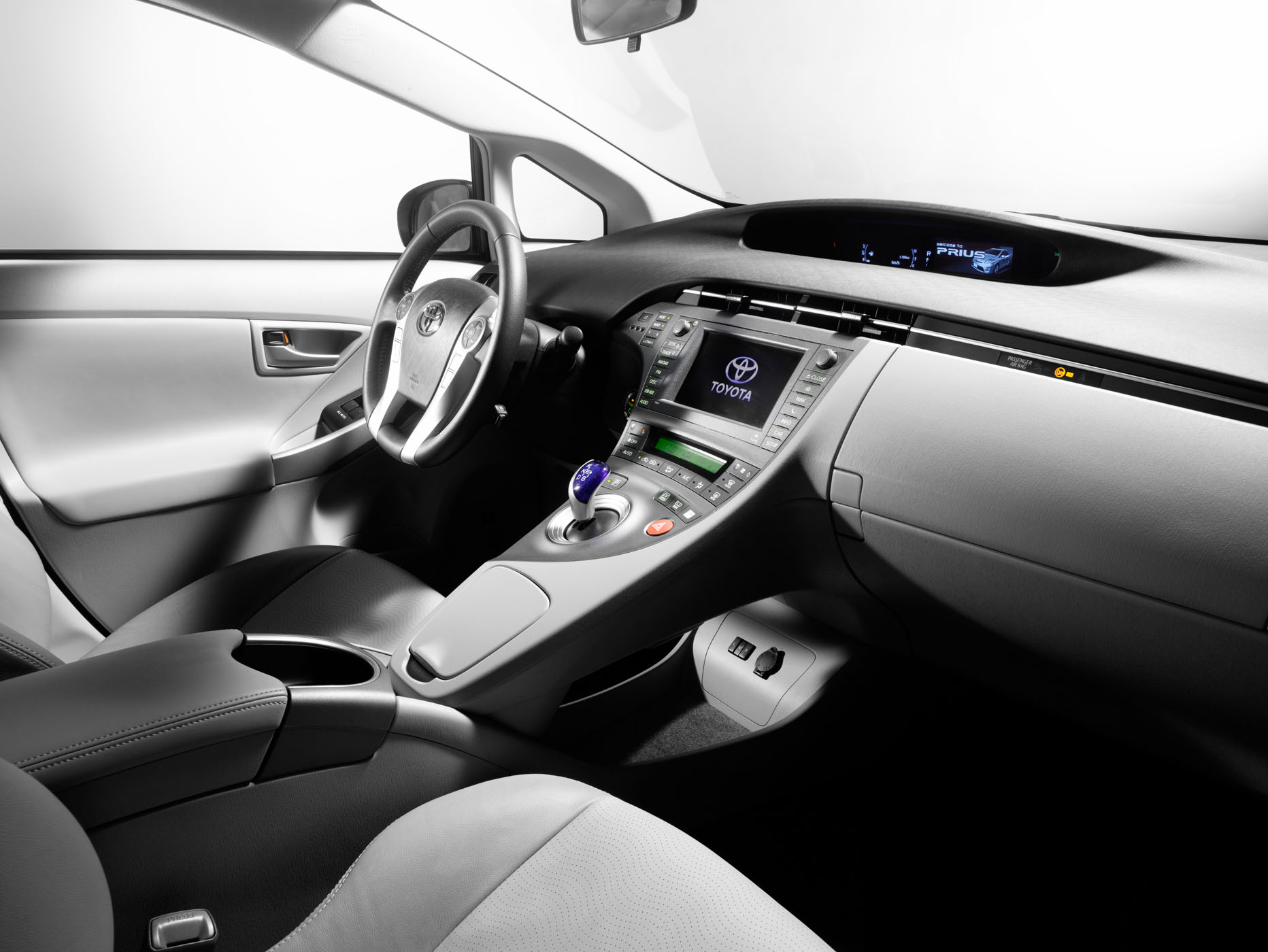 New Prius Interior by Alexander Kent London based still life and product photographer.