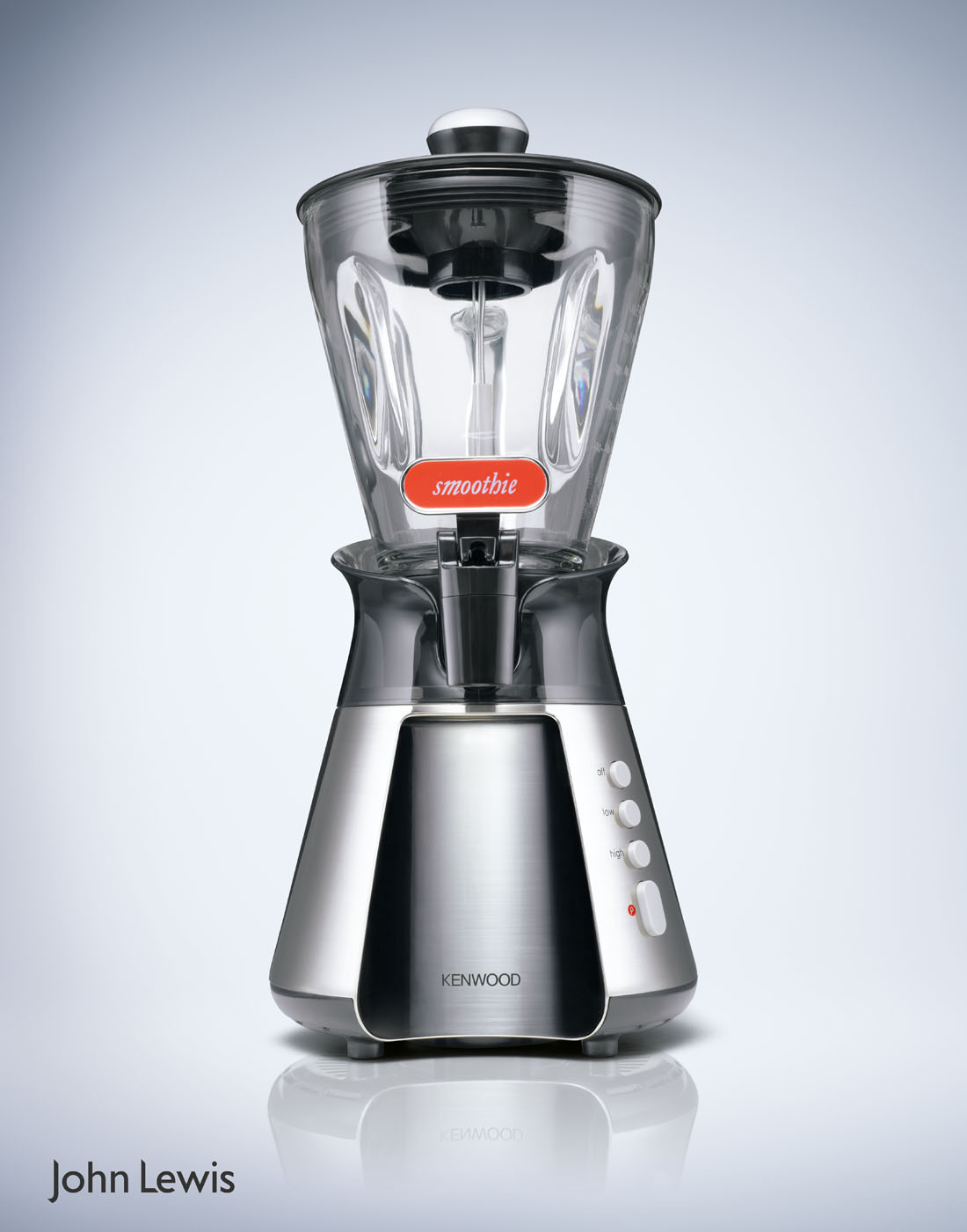 Juice blender at John Lewis by Alexander Kent London based still life and product photographer.