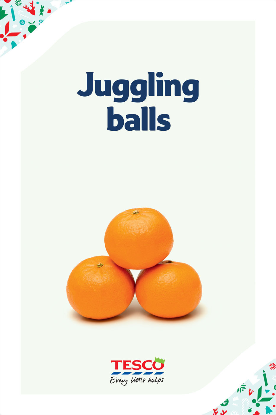 Clementine juggling balls by Alexander Kent London based still life and product photographer.