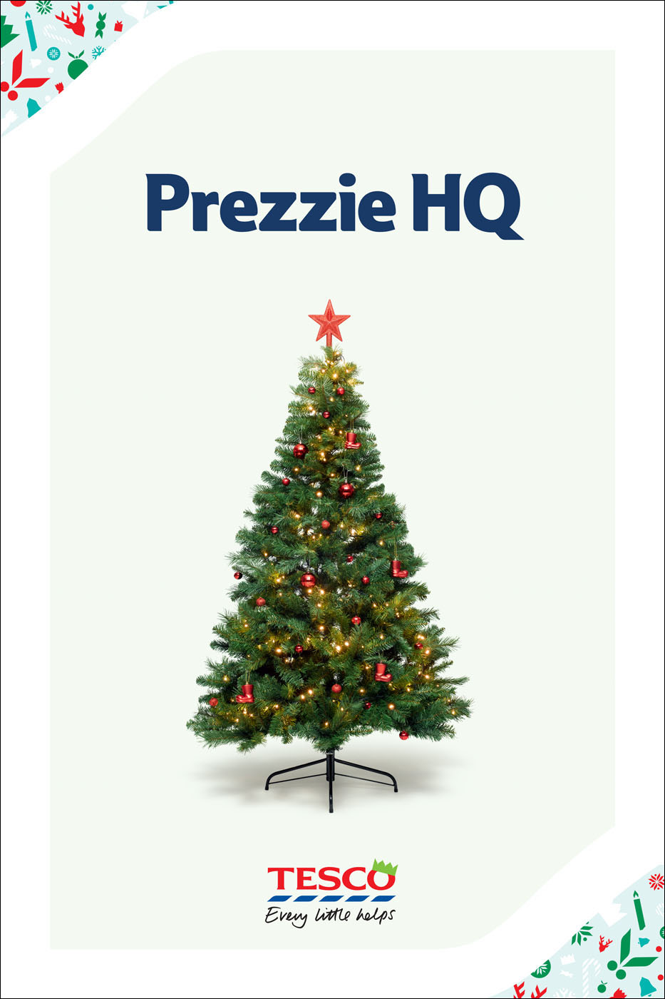 Christmas tree from Tesco by Alexander Kent London based still life and product photographer.